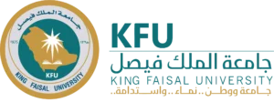 King faisal university new logo with text